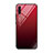 Silikon Schutzhülle Rahmen Tasche Hülle Spiegel Farbverlauf Regenbogen H01 für Samsung Galaxy A70S Rot