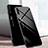 Silikon Schutzhülle Rahmen Tasche Hülle Spiegel Farbverlauf Regenbogen H01 für Xiaomi Mi A3 Schwarz