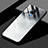 Silikon Schutzhülle Rahmen Tasche Hülle Spiegel Farbverlauf Regenbogen H02 für Huawei Mate 20 X 5G Grau