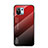 Silikon Schutzhülle Rahmen Tasche Hülle Spiegel Farbverlauf Regenbogen H02 für Xiaomi Mi 11 5G Rot