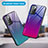 Silikon Schutzhülle Rahmen Tasche Hülle Spiegel Farbverlauf Regenbogen JM1 für Xiaomi Redmi Note 11 4G (2021)