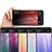 Silikon Schutzhülle Rahmen Tasche Hülle Spiegel Farbverlauf Regenbogen LS1 für Google Pixel 6a 5G