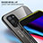 Silikon Schutzhülle Rahmen Tasche Hülle Spiegel Farbverlauf Regenbogen LS1 für OnePlus Nord N200 5G