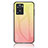 Silikon Schutzhülle Rahmen Tasche Hülle Spiegel Farbverlauf Regenbogen LS1 für Oppo A77 4G