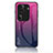 Silikon Schutzhülle Rahmen Tasche Hülle Spiegel Farbverlauf Regenbogen LS1 für Oppo Reno11 Pro 5G