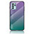 Silikon Schutzhülle Rahmen Tasche Hülle Spiegel Farbverlauf Regenbogen LS1 für Oppo Reno6 Z 5G
