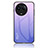 Silikon Schutzhülle Rahmen Tasche Hülle Spiegel Farbverlauf Regenbogen LS1 für Realme V50 5G