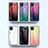 Silikon Schutzhülle Rahmen Tasche Hülle Spiegel Farbverlauf Regenbogen LS1 für Samsung Galaxy A12