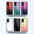 Silikon Schutzhülle Rahmen Tasche Hülle Spiegel Farbverlauf Regenbogen LS1 für Samsung Galaxy A15 4G