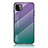 Silikon Schutzhülle Rahmen Tasche Hülle Spiegel Farbverlauf Regenbogen LS1 für Samsung Galaxy A22s 5G