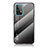 Silikon Schutzhülle Rahmen Tasche Hülle Spiegel Farbverlauf Regenbogen LS1 für Samsung Galaxy A52 5G Dunkelgrau