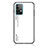 Silikon Schutzhülle Rahmen Tasche Hülle Spiegel Farbverlauf Regenbogen LS1 für Samsung Galaxy A52 5G Weiß