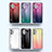 Silikon Schutzhülle Rahmen Tasche Hülle Spiegel Farbverlauf Regenbogen LS1 für Samsung Galaxy A53 5G
