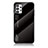 Silikon Schutzhülle Rahmen Tasche Hülle Spiegel Farbverlauf Regenbogen LS1 für Samsung Galaxy A53 5G Schwarz