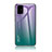 Silikon Schutzhülle Rahmen Tasche Hülle Spiegel Farbverlauf Regenbogen LS1 für Samsung Galaxy A71 4G A715 Plusfarbig