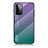 Silikon Schutzhülle Rahmen Tasche Hülle Spiegel Farbverlauf Regenbogen LS1 für Samsung Galaxy A72 5G