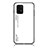 Silikon Schutzhülle Rahmen Tasche Hülle Spiegel Farbverlauf Regenbogen LS1 für Samsung Galaxy A91 Weiß