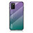 Silikon Schutzhülle Rahmen Tasche Hülle Spiegel Farbverlauf Regenbogen LS1 für Samsung Galaxy F02S SM-E025F