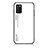 Silikon Schutzhülle Rahmen Tasche Hülle Spiegel Farbverlauf Regenbogen LS1 für Samsung Galaxy F02S SM-E025F Weiß