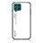 Silikon Schutzhülle Rahmen Tasche Hülle Spiegel Farbverlauf Regenbogen LS1 für Samsung Galaxy F62 5G Weiß