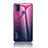 Silikon Schutzhülle Rahmen Tasche Hülle Spiegel Farbverlauf Regenbogen LS1 für Samsung Galaxy M30s Pink