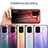 Silikon Schutzhülle Rahmen Tasche Hülle Spiegel Farbverlauf Regenbogen LS1 für Samsung Galaxy M80S