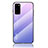 Silikon Schutzhülle Rahmen Tasche Hülle Spiegel Farbverlauf Regenbogen LS1 für Samsung Galaxy S20