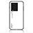 Silikon Schutzhülle Rahmen Tasche Hülle Spiegel Farbverlauf Regenbogen LS1 für Vivo iQOO Neo7 5G Weiß