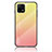 Silikon Schutzhülle Rahmen Tasche Hülle Spiegel Farbverlauf Regenbogen LS1 für Vivo iQOO U3 5G Gelb