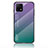 Silikon Schutzhülle Rahmen Tasche Hülle Spiegel Farbverlauf Regenbogen LS1 für Vivo iQOO U3 5G Plusfarbig