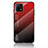Silikon Schutzhülle Rahmen Tasche Hülle Spiegel Farbverlauf Regenbogen LS1 für Vivo iQOO U3 5G Rot