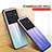 Silikon Schutzhülle Rahmen Tasche Hülle Spiegel Farbverlauf Regenbogen LS1 für Vivo X80 Pro 5G