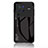 Silikon Schutzhülle Rahmen Tasche Hülle Spiegel Farbverlauf Regenbogen LS1 für Vivo X80 Pro 5G Schwarz