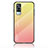 Silikon Schutzhülle Rahmen Tasche Hülle Spiegel Farbverlauf Regenbogen LS1 für Vivo Y31 (2021) Gelb