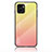 Silikon Schutzhülle Rahmen Tasche Hülle Spiegel Farbverlauf Regenbogen LS1 für Vivo Y32t Gelb