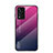 Silikon Schutzhülle Rahmen Tasche Hülle Spiegel Farbverlauf Regenbogen LS1 für Xiaomi Mi 11i 5G (2022) Pink