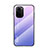 Silikon Schutzhülle Rahmen Tasche Hülle Spiegel Farbverlauf Regenbogen LS1 für Xiaomi Mi 11i 5G Helles Lila