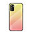 Silikon Schutzhülle Rahmen Tasche Hülle Spiegel Farbverlauf Regenbogen LS1 für Xiaomi POCO M3 Pro 5G Gelb