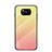 Silikon Schutzhülle Rahmen Tasche Hülle Spiegel Farbverlauf Regenbogen LS1 für Xiaomi Poco X3 Pro Gelb