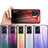 Silikon Schutzhülle Rahmen Tasche Hülle Spiegel Farbverlauf Regenbogen LS1 für Xiaomi Redmi 10 5G