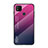 Silikon Schutzhülle Rahmen Tasche Hülle Spiegel Farbverlauf Regenbogen LS1 für Xiaomi Redmi 9C NFC Pink