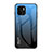 Silikon Schutzhülle Rahmen Tasche Hülle Spiegel Farbverlauf Regenbogen LS1 für Xiaomi Redmi A1 Blau