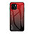 Silikon Schutzhülle Rahmen Tasche Hülle Spiegel Farbverlauf Regenbogen LS1 für Xiaomi Redmi A1 Rot