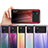 Silikon Schutzhülle Rahmen Tasche Hülle Spiegel Farbverlauf Regenbogen LS1 für Xiaomi Redmi Note 11E Pro 5G