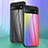 Silikon Schutzhülle Rahmen Tasche Hülle Spiegel Farbverlauf Regenbogen LS2 für Google Pixel 6a 5G