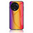 Silikon Schutzhülle Rahmen Tasche Hülle Spiegel Farbverlauf Regenbogen LS2 für Realme V50 5G