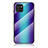 Silikon Schutzhülle Rahmen Tasche Hülle Spiegel Farbverlauf Regenbogen LS2 für Samsung Galaxy A03