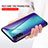 Silikon Schutzhülle Rahmen Tasche Hülle Spiegel Farbverlauf Regenbogen LS2 für Samsung Galaxy A04s