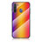 Silikon Schutzhülle Rahmen Tasche Hülle Spiegel Farbverlauf Regenbogen LS2 für Samsung Galaxy A21 European
