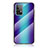 Silikon Schutzhülle Rahmen Tasche Hülle Spiegel Farbverlauf Regenbogen LS2 für Samsung Galaxy A52s 5G